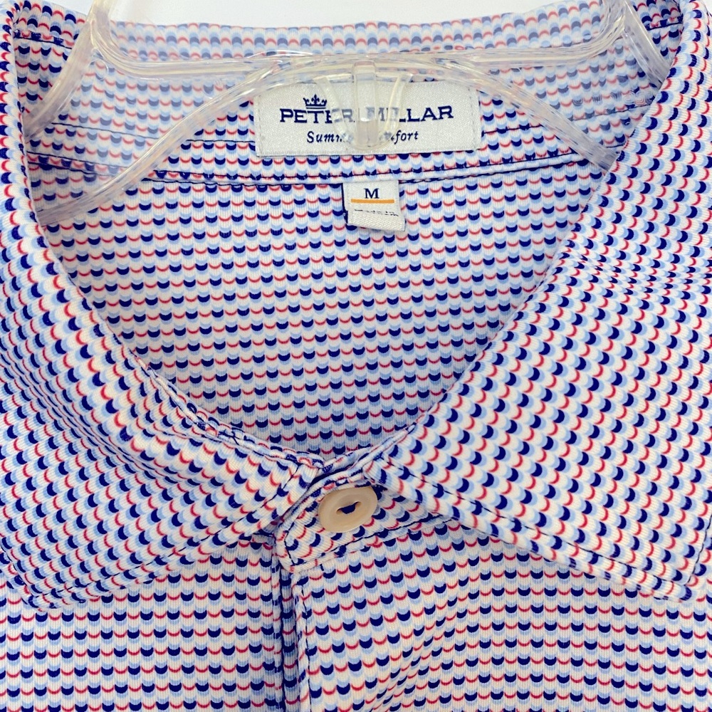 Peter Millar Summer Comfort Geometric Polo